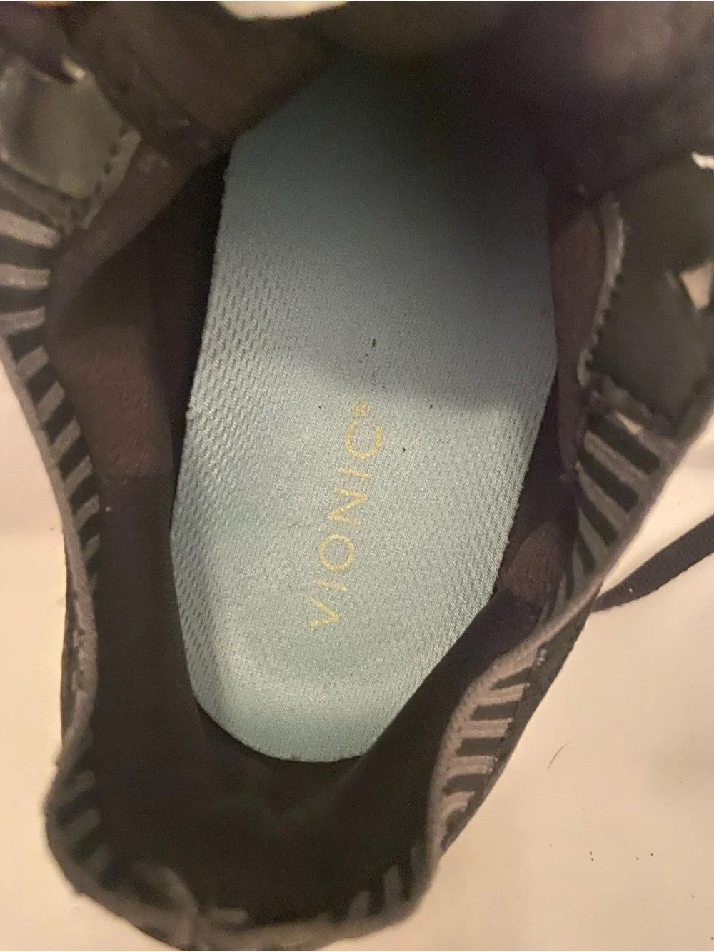 Vionic Embolden Sneakers Women’s 8.5 Black Athletic Walking Running Shoes